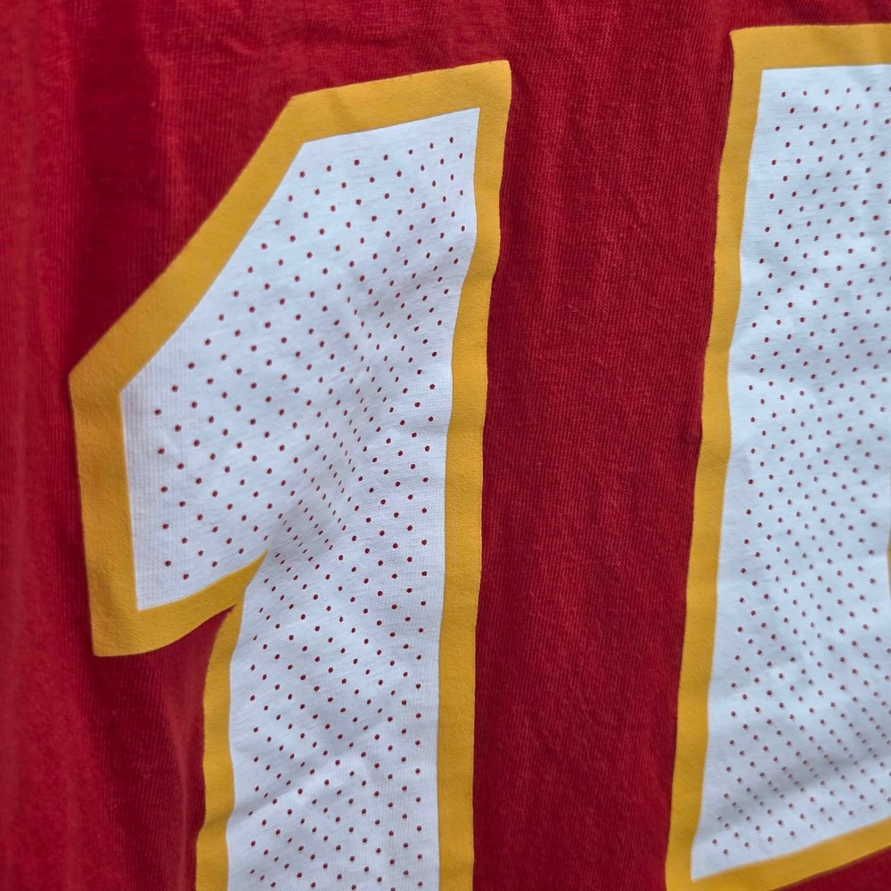Nike Kansas City Chiefs Patrick Mahomes 15 Long Sleeve T-Shirt Large Red - Picture 7 of 9